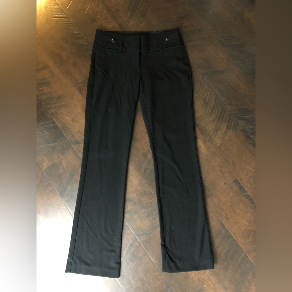 Candie’s dress pants with button detail on waist, size 3